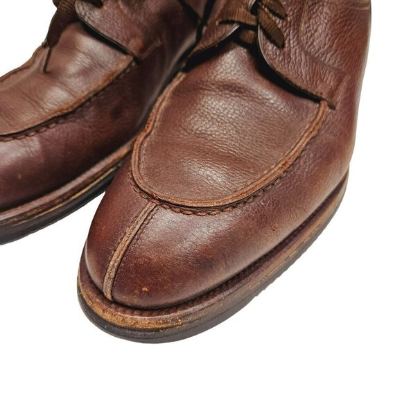 To Boot New York Adam Derrick Men's Brown Leather Lace-Up‎ Dress Shoes Size 10 - Picture 11 of 16